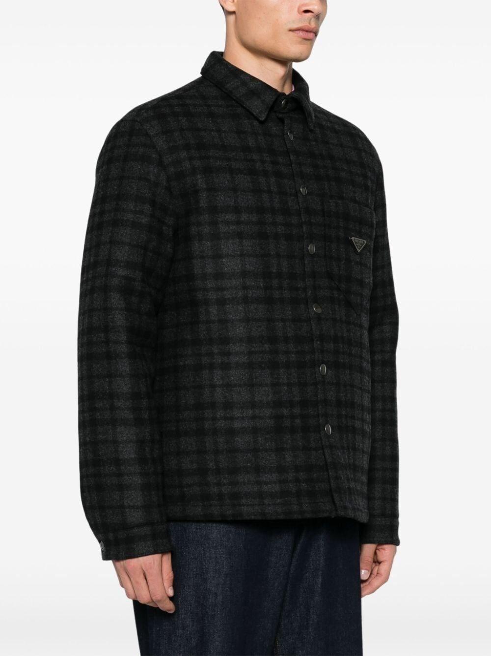 Prada Checked Shirt Vendita