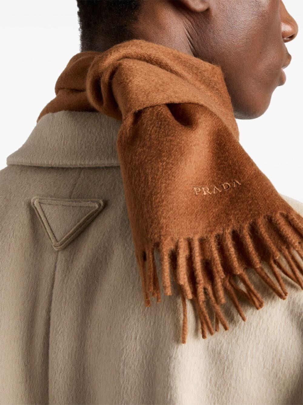 Prada Cashgora Coat Acquista Ora