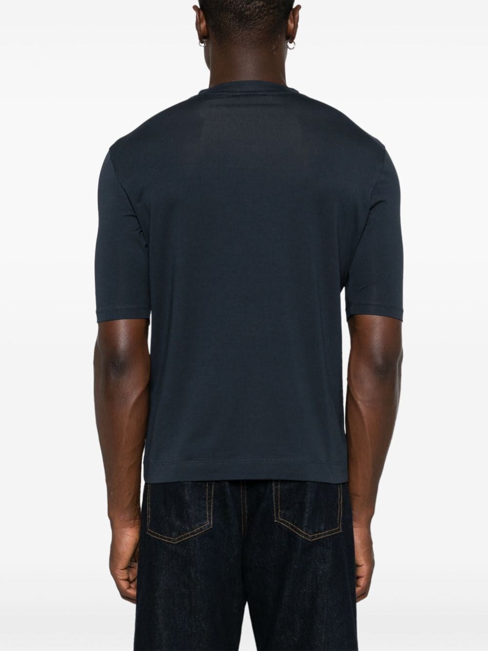 Malo Short Sleeve Crew-Neck Sweater Offerta