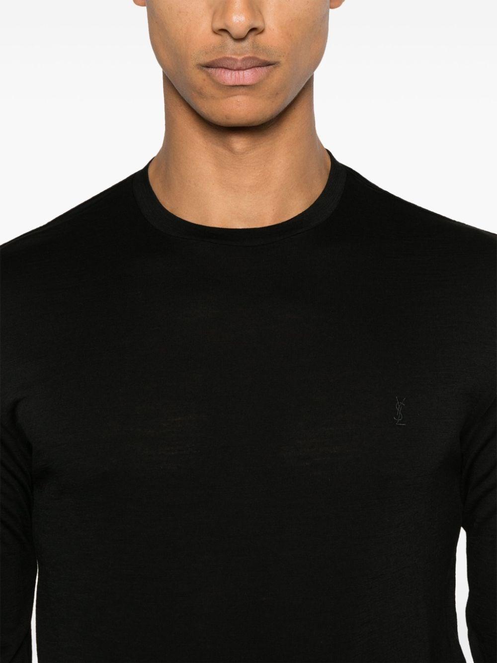 Saint laurent Crew-Neck T-Shirt Ultimi tre giorni