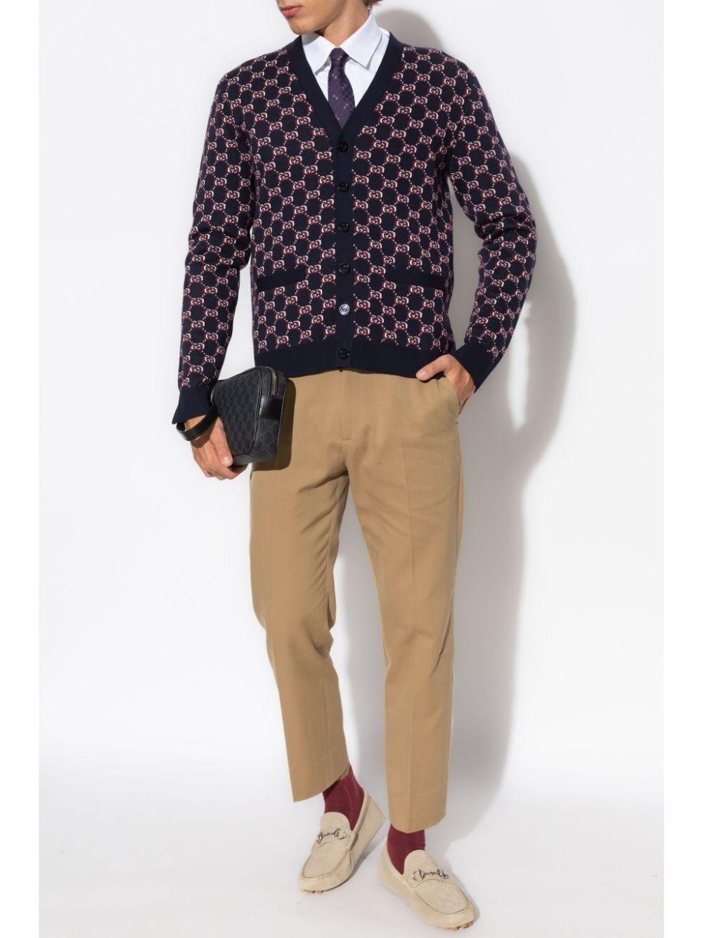 Gucci Long Sleeve Cardigan Vendita