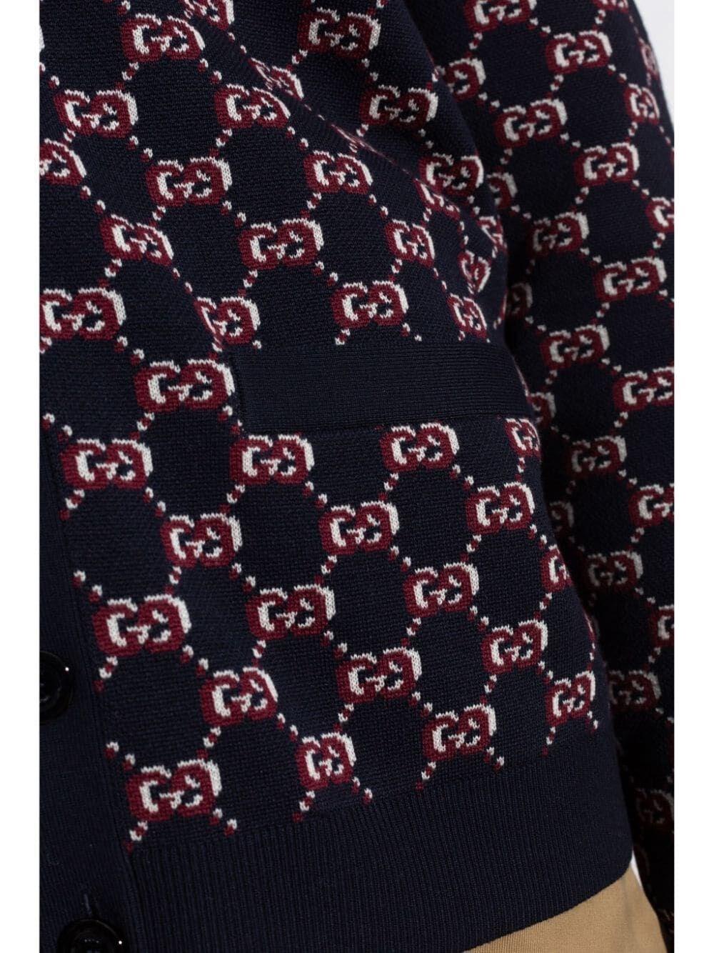 Gucci Long Sleeve Cardigan Vendita