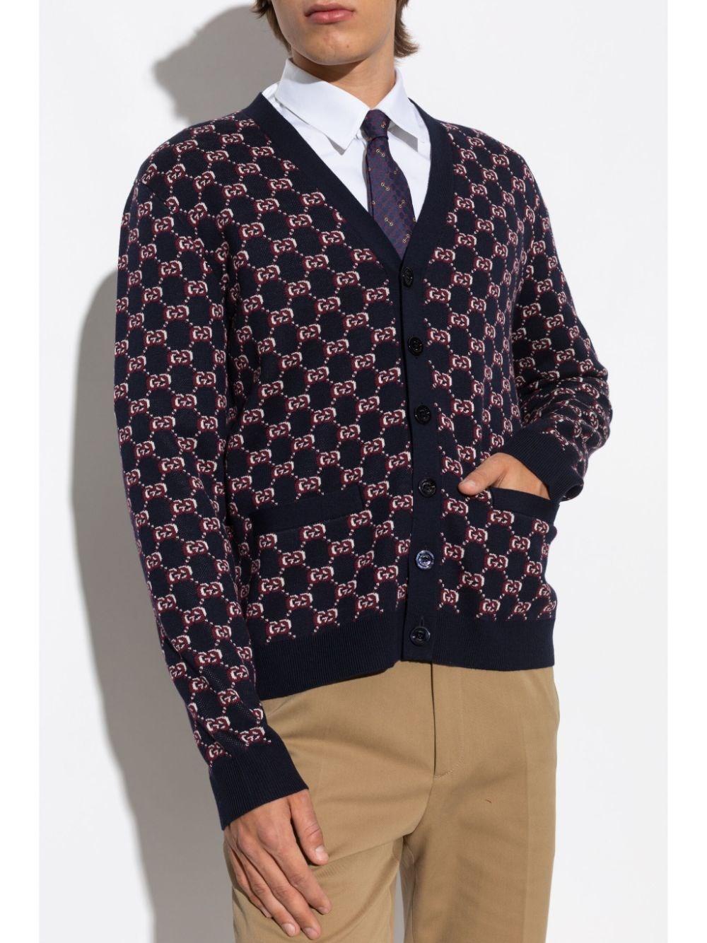 Gucci Long Sleeve Cardigan Vendita