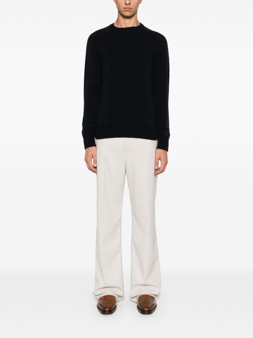 Drumohr Crew-Neck Sweater Sottocosto