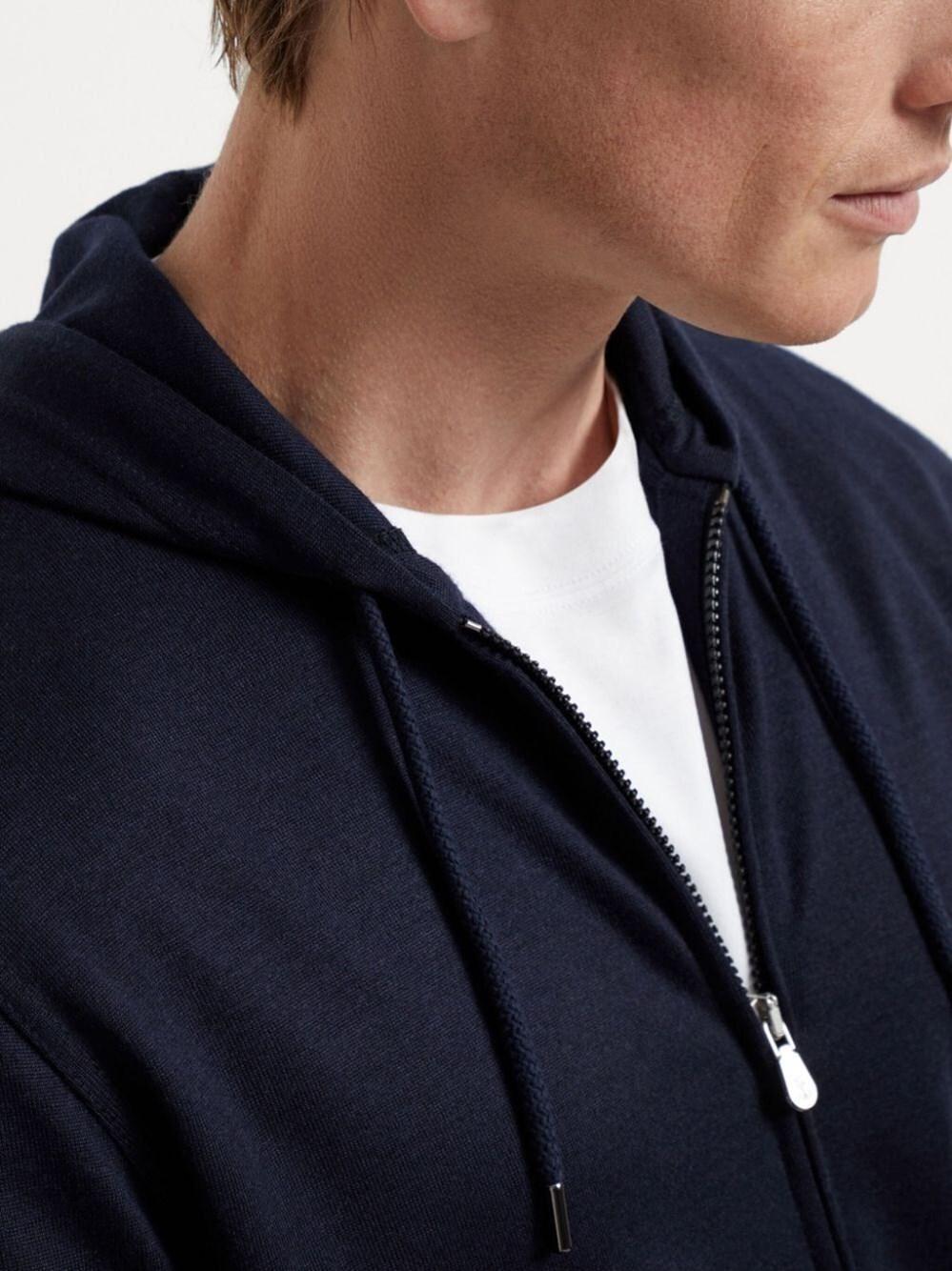 Brunello cucinelli Hooded Sweatshirt With Zipper Offerta
