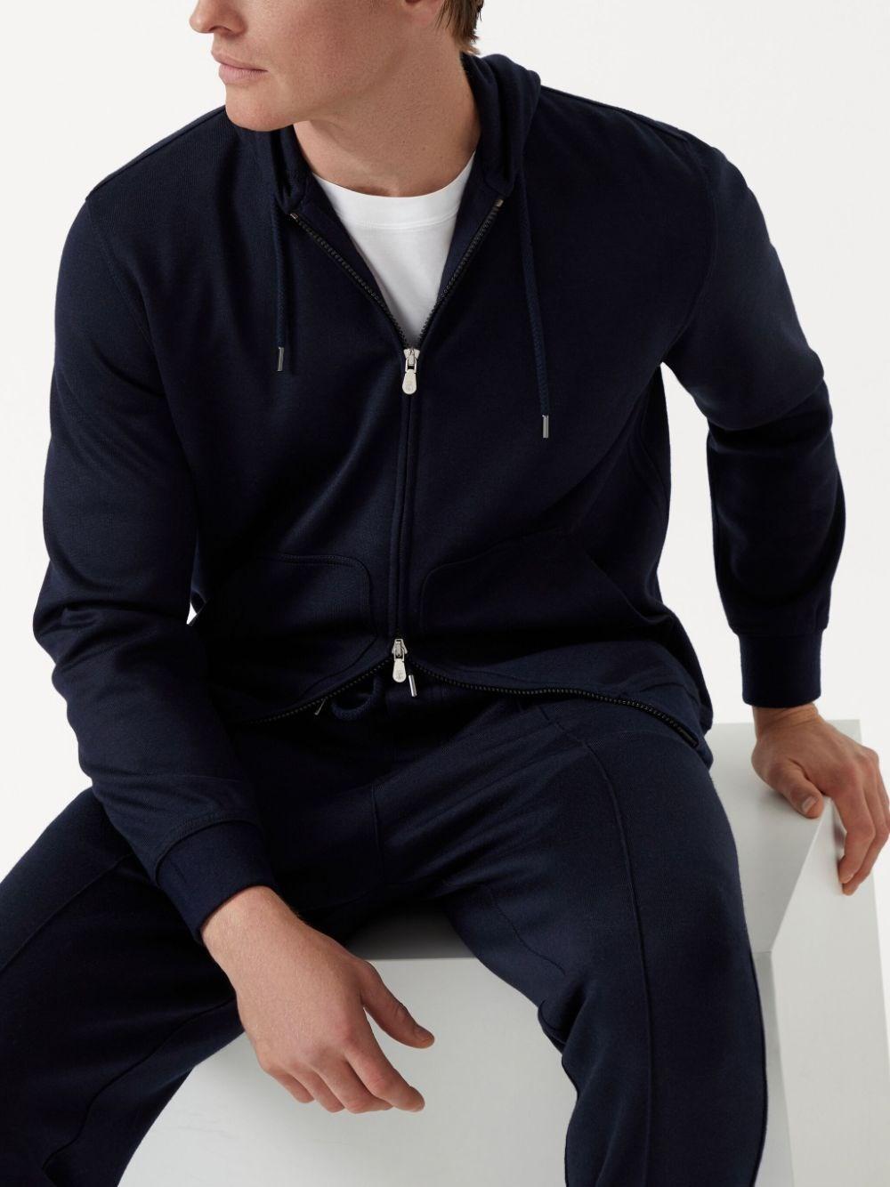 Brunello cucinelli Hooded Sweatshirt With Zipper Offerta