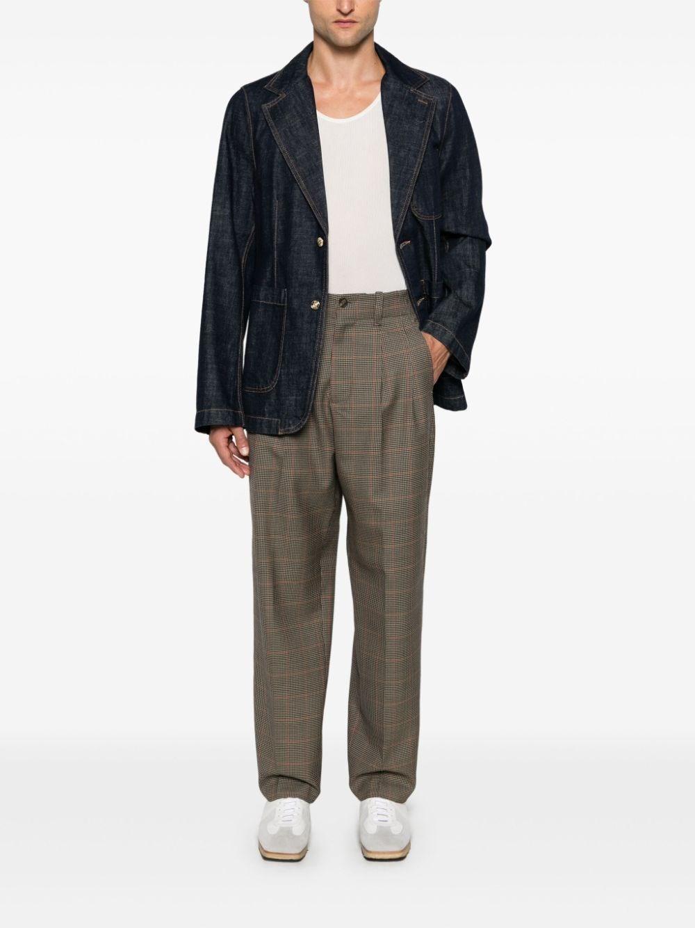 Golden goose `Journey` Pied De Poule Pants Outlet