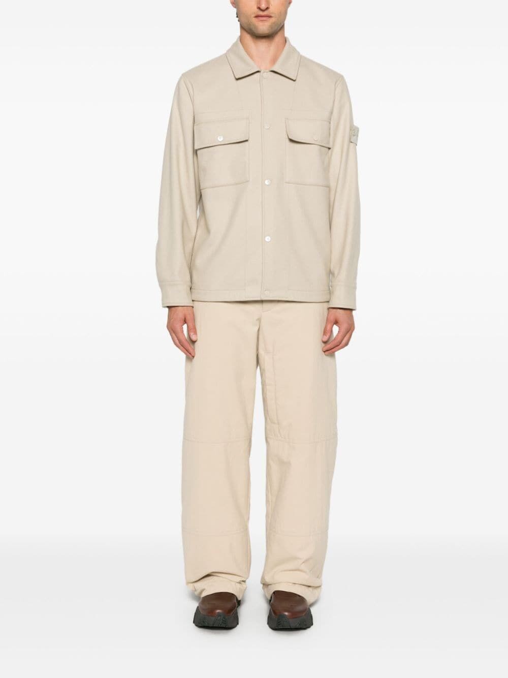 Stone island `Ghost` Overshirt 2025