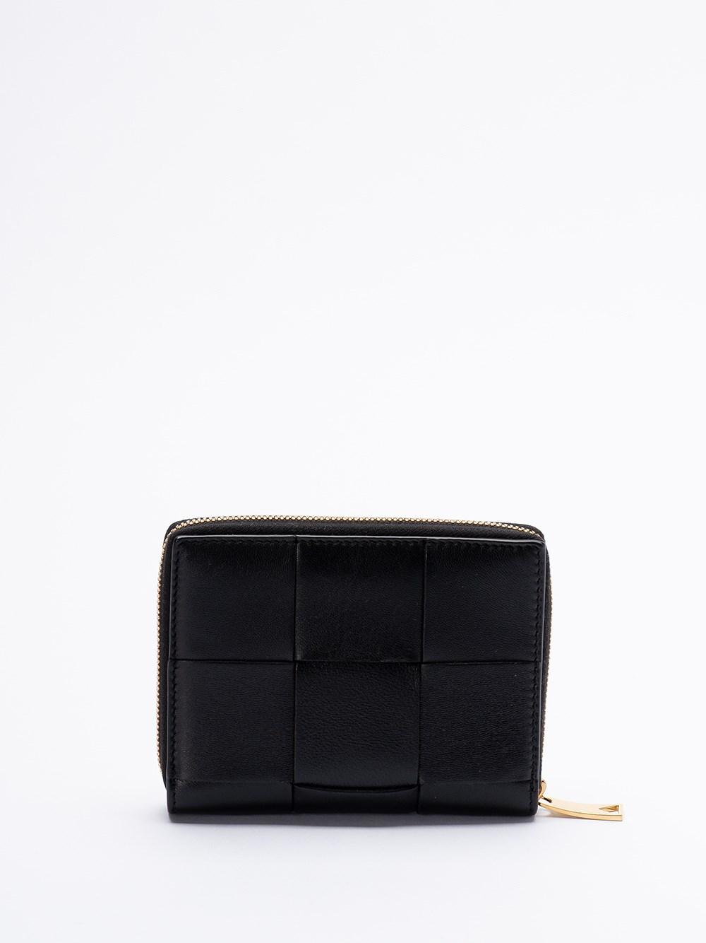 Bottega veneta `Compact Cassette Zip Around Wallet` Affare Del Giorno