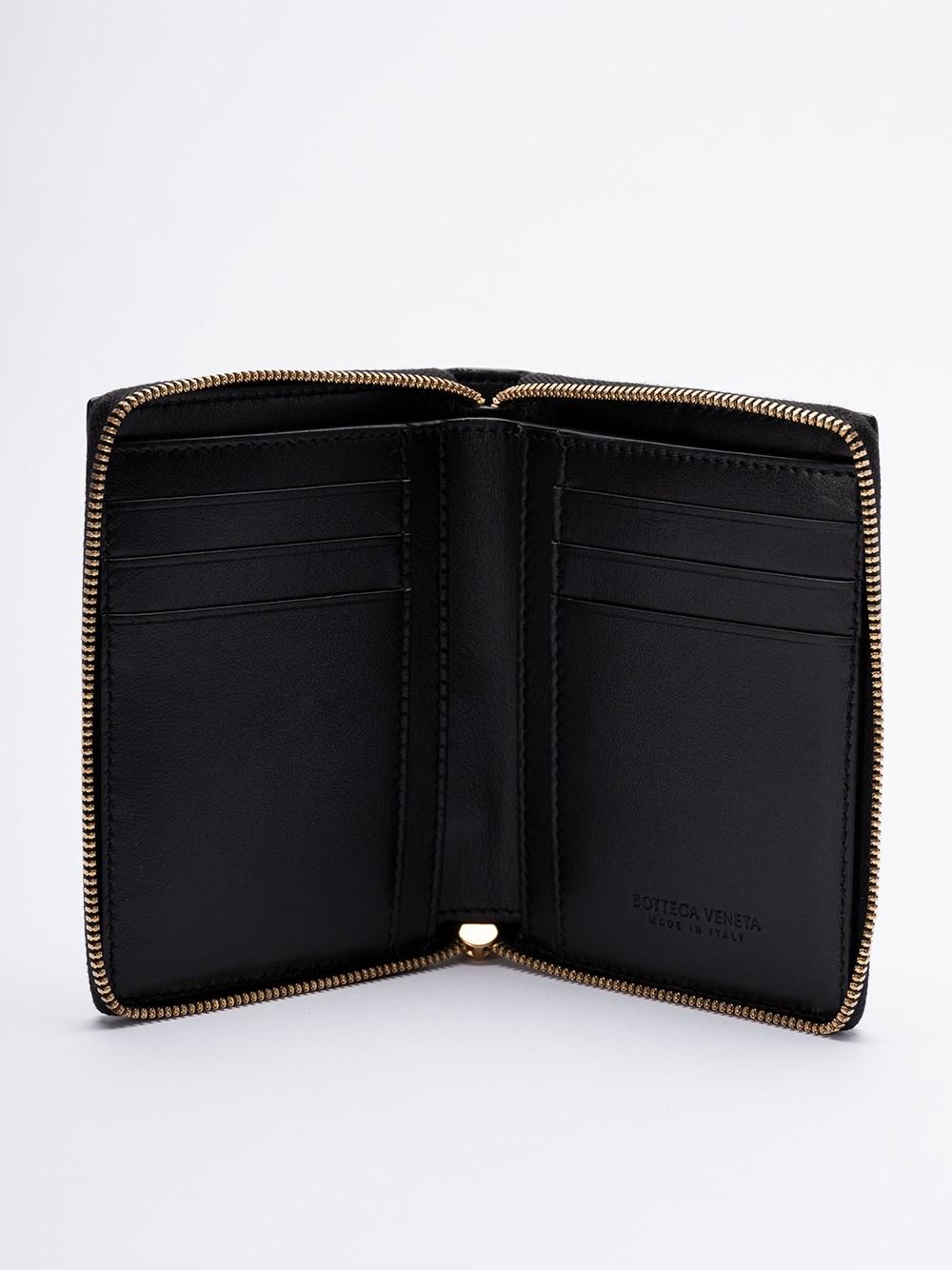 Bottega veneta `Compact Cassette Zip Around Wallet` Affare Del Giorno