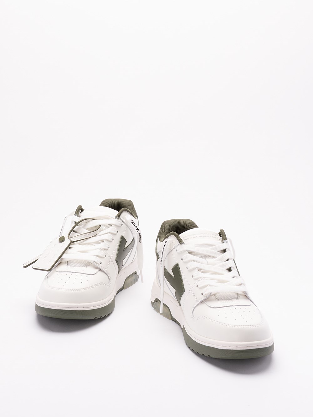 Off white `Out Of Office Calf Leather` Sneakers Online