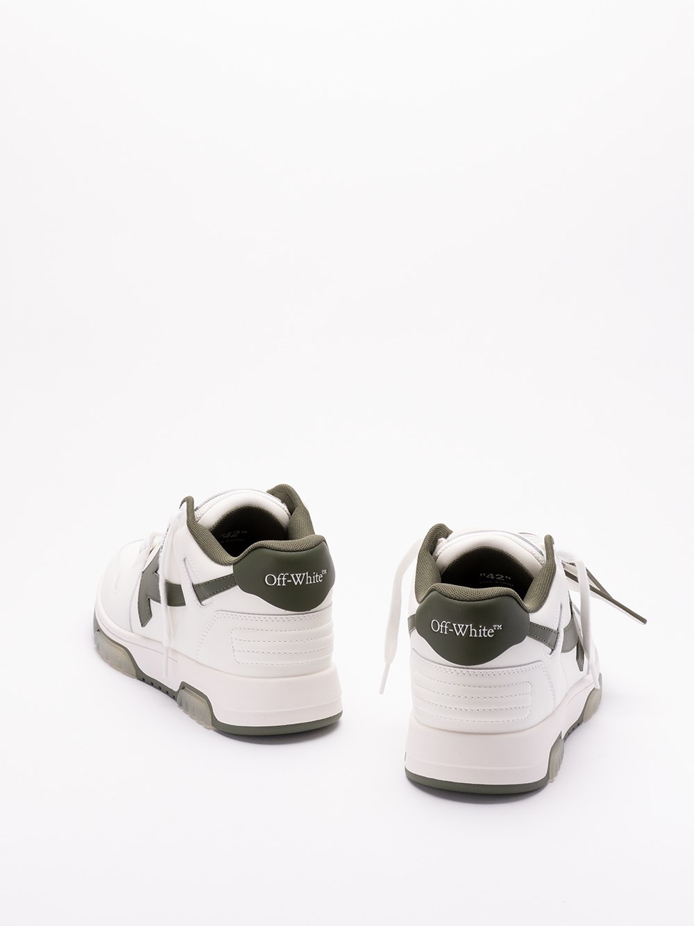Off white `Out Of Office Calf Leather` Sneakers Online