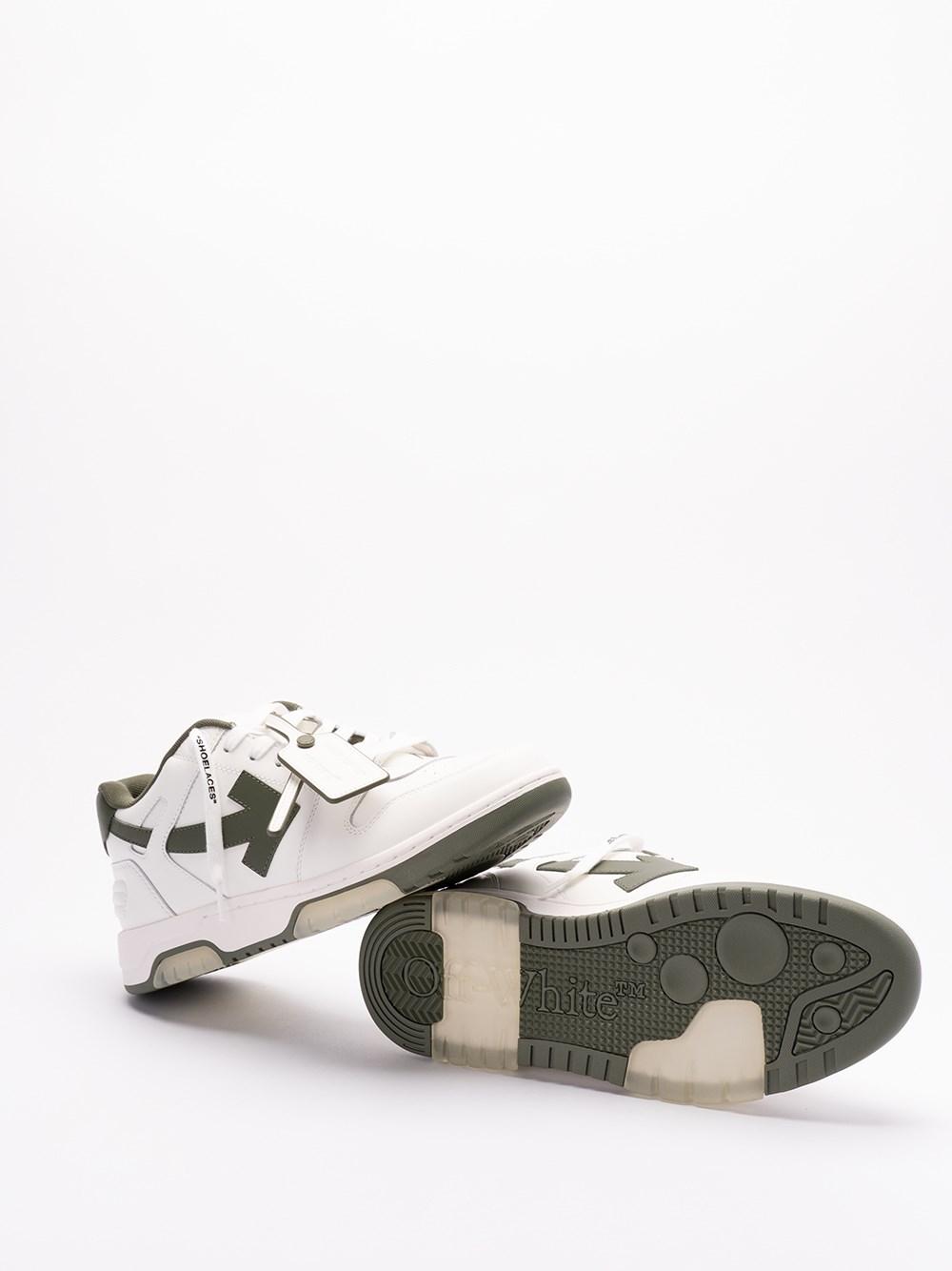 Off white `Out Of Office Calf Leather` Sneakers Online