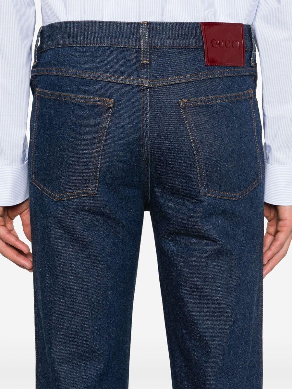 Gucci Cropped Slim Jeans Nuovo