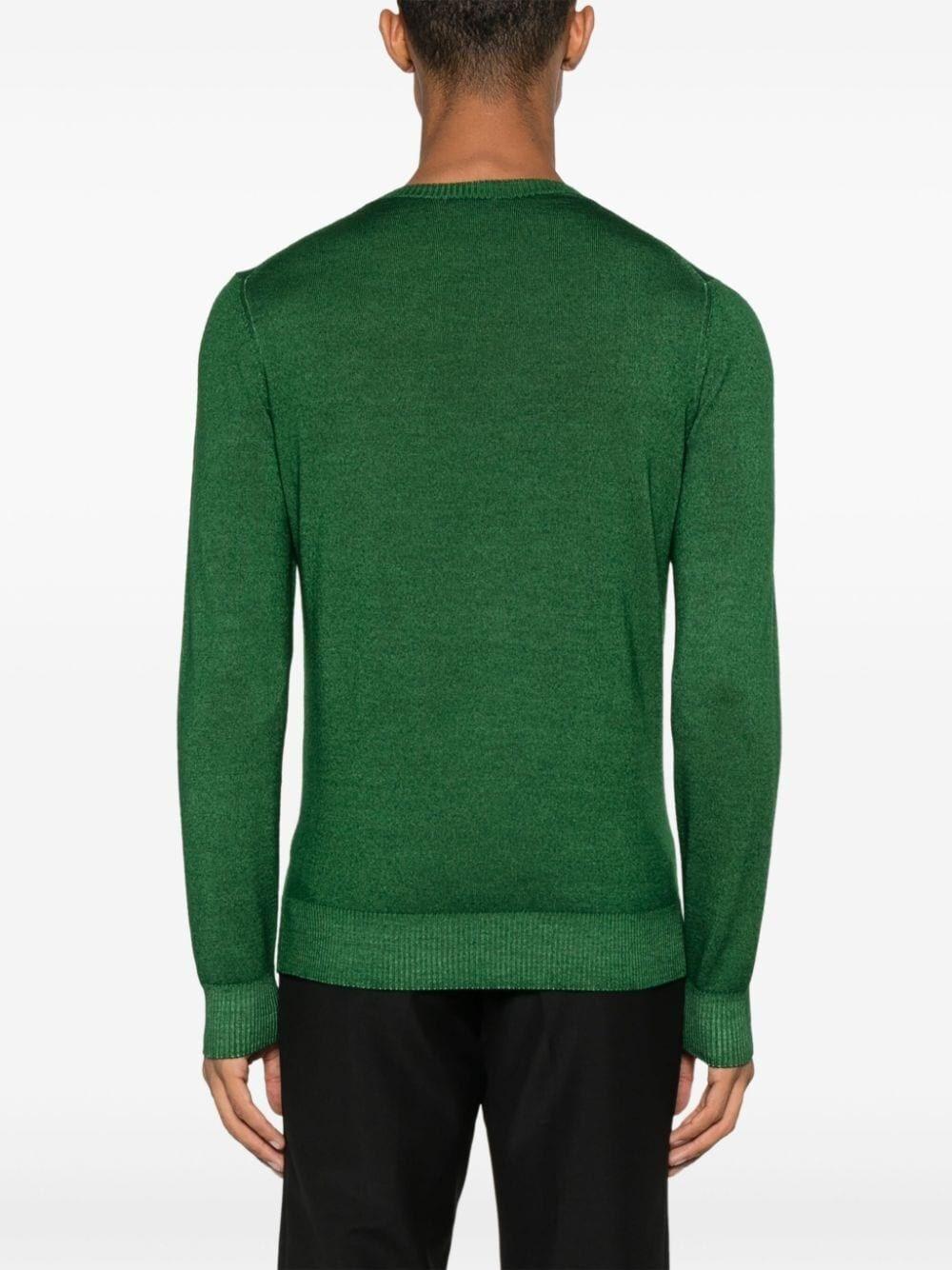 Malo Long Sleeve Crew-Neck Sweater Fino Al -60%