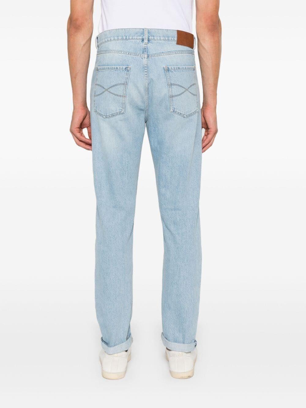 Brunello cucinelli Iconic Fit Five-Pocket Jeans Presa