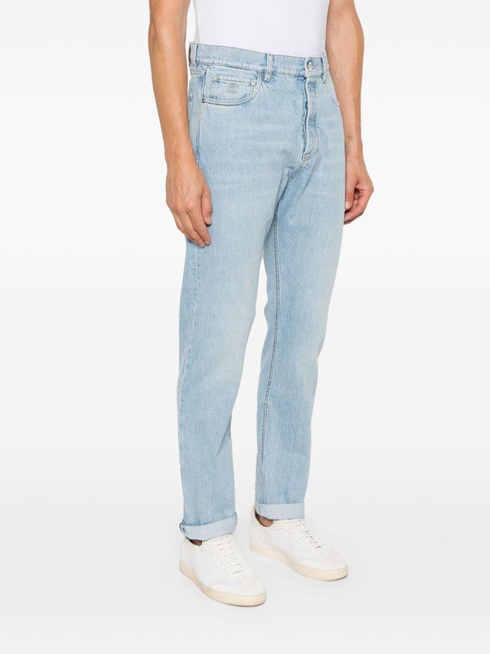 Brunello cucinelli Iconic Fit Five-Pocket Jeans Presa