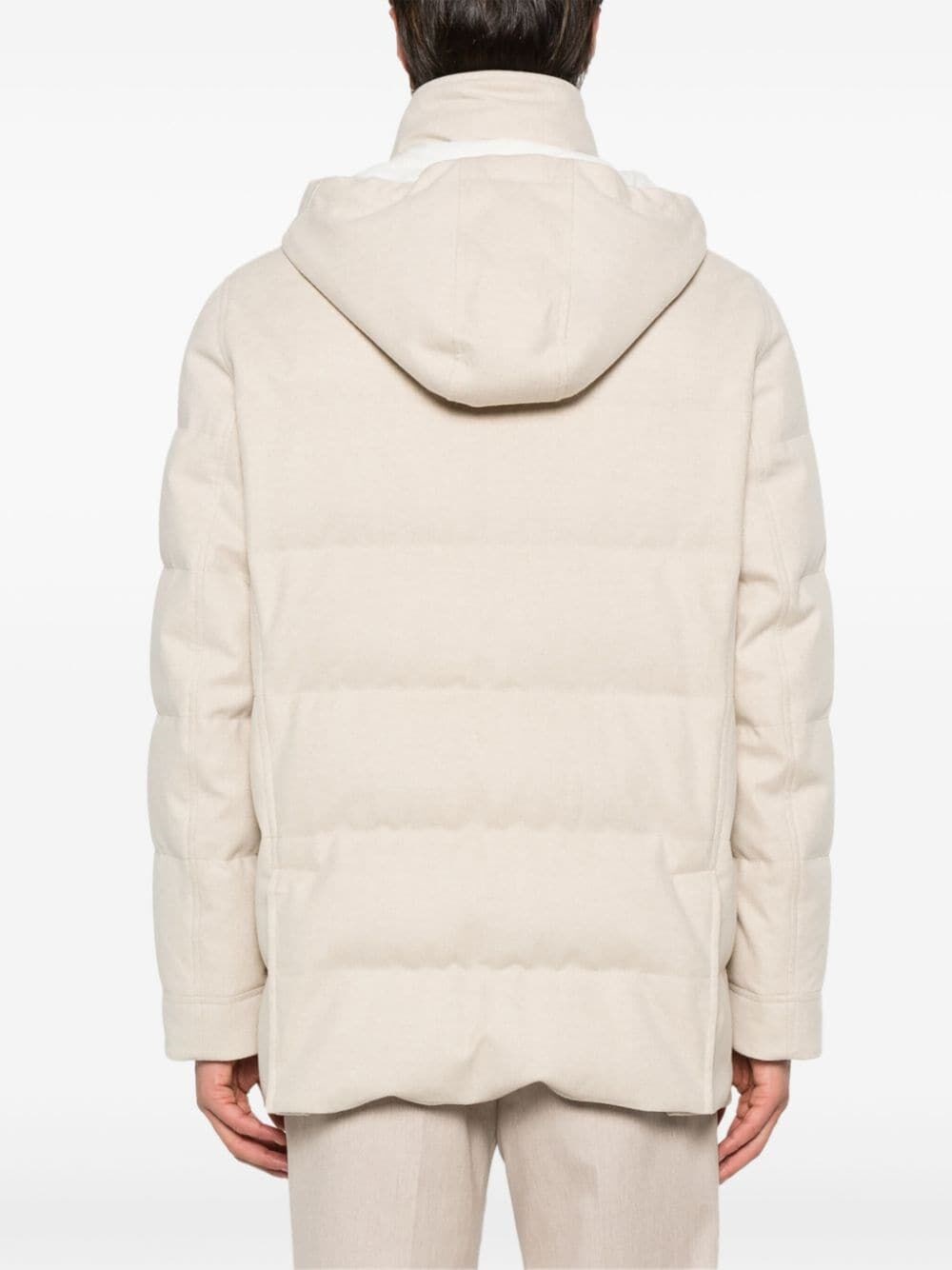 Brunello cucinelli Water Resistant Padded Jacket In Vendita
