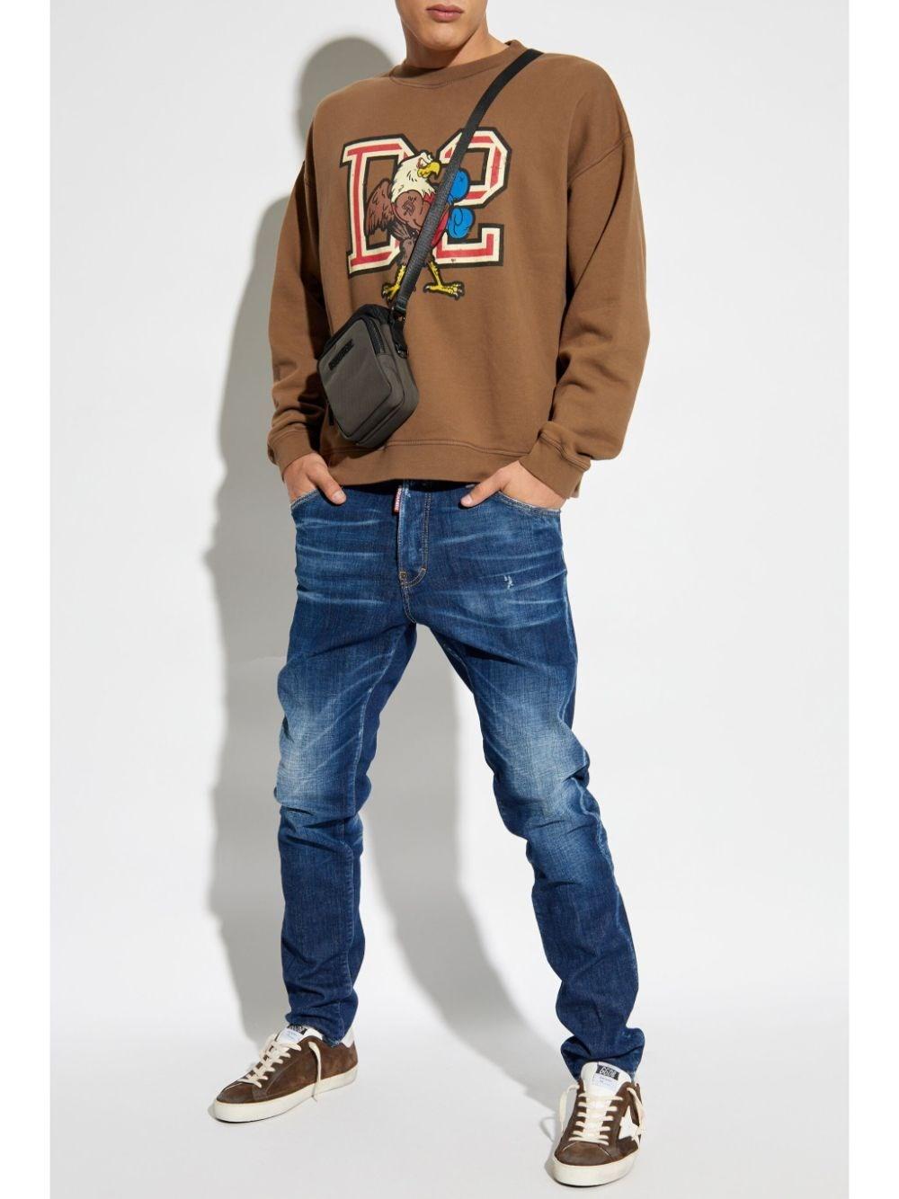 Dsquared2 Relax Fit Crew-Neck Sweatshirt Presa