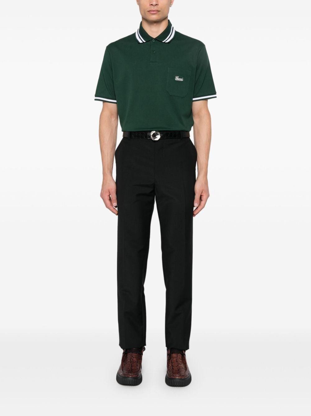 Gucci Short Sleeve Polo Shirt Offerta Anniversario