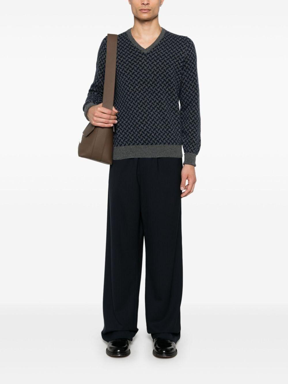 Drumohr V-Neck Sweater Smaltimento dello stoccaggio
