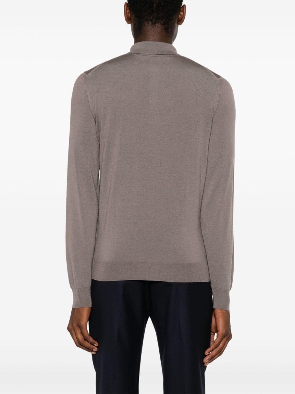 Drumohr Long Sleeve Polo Shirt Sconti VIP