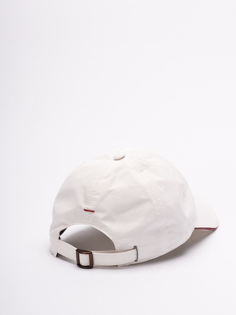 Brunello cucinelli Water-Resistant Baseball Cap With Contrast Details And Embroidered Logo Pezzi Unici