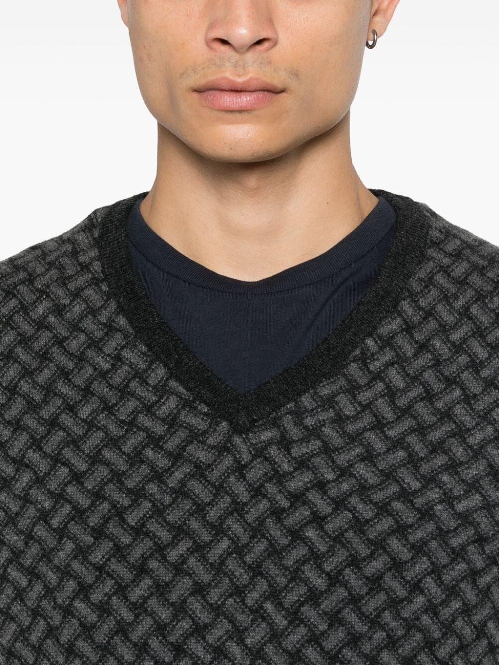 Drumohr V-Neck Sweater Vendite Flash