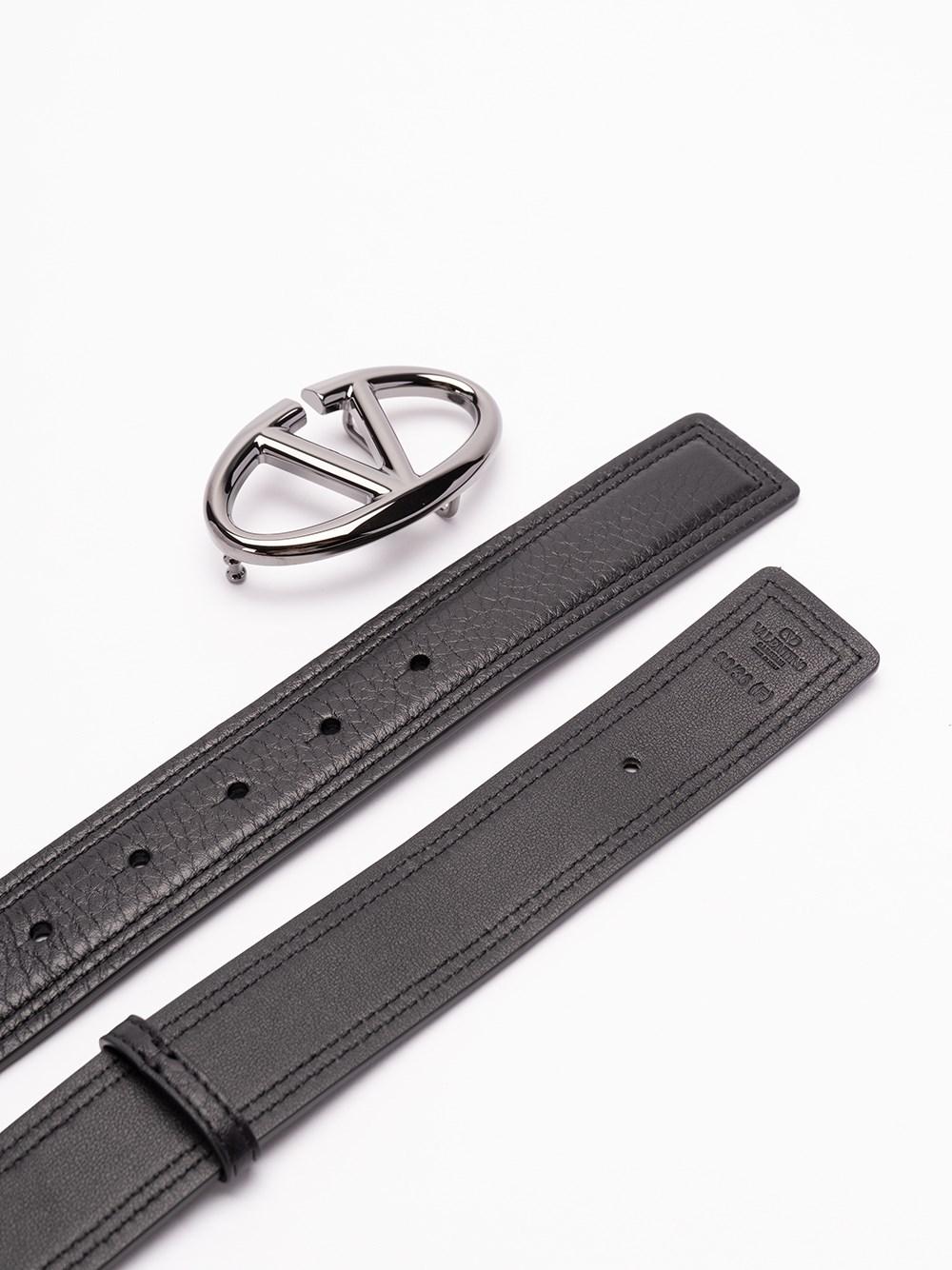 Valentino garavani `VLogo Moon` Buckle Belt Grande vendita