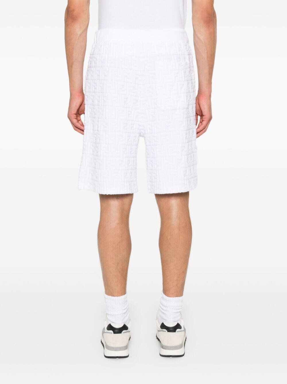 Fendi `FF Sponge` Shorts Offerta Pasqua