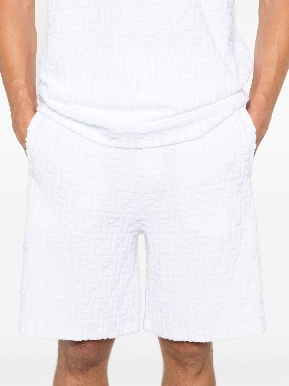 Fendi `FF Sponge` Shorts Offerta Pasqua