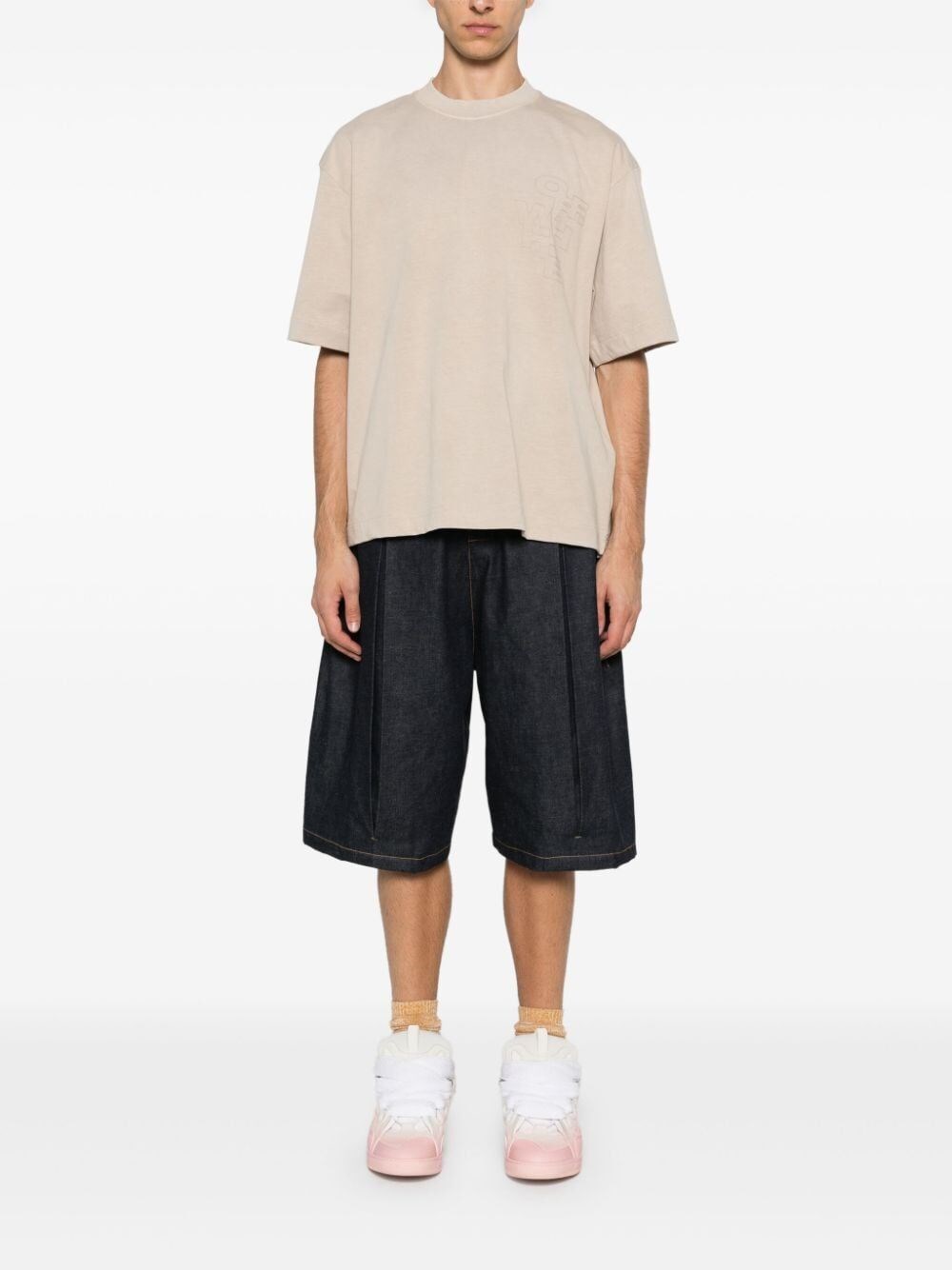 Off white `Outline Arrow Skate` Short Sleeve T-Shirt Offerta migliore