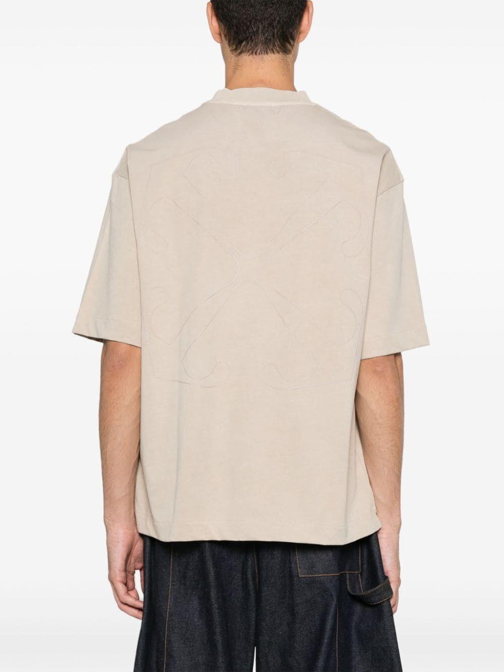 Off white `Outline Arrow Skate` Short Sleeve T-Shirt Offerta migliore