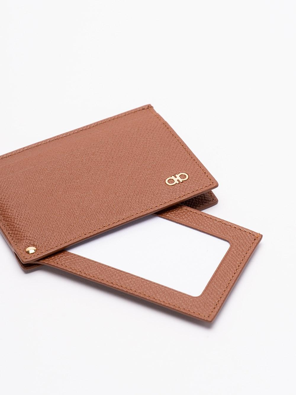 Ferragamo `Micro Gancio` Card Holder Bestseller