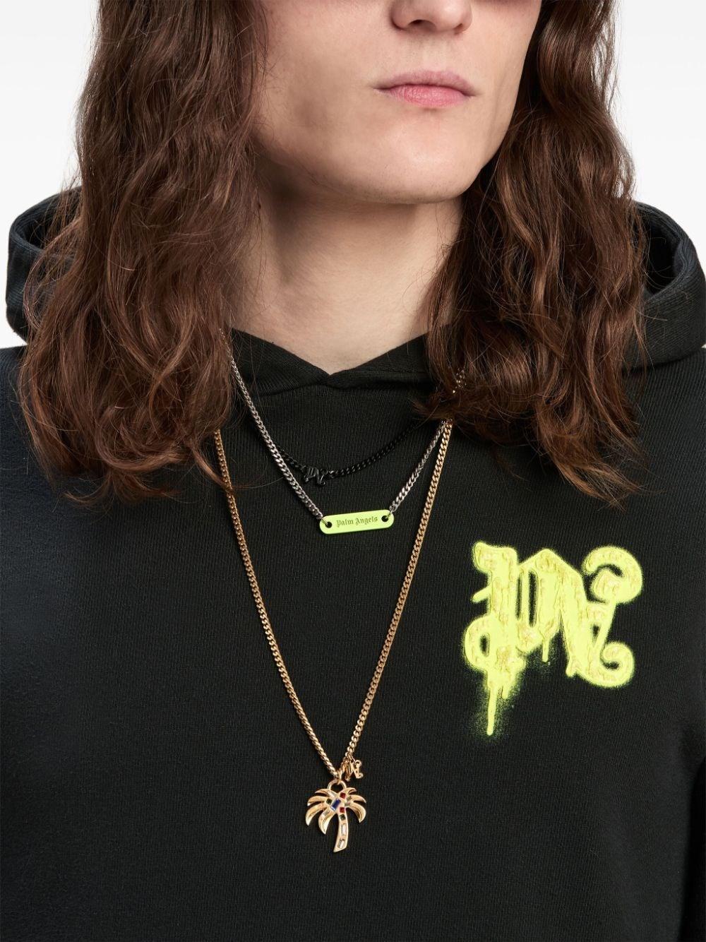 Palm angels `Thinking Pencil` Hoodie Prezzo basso
