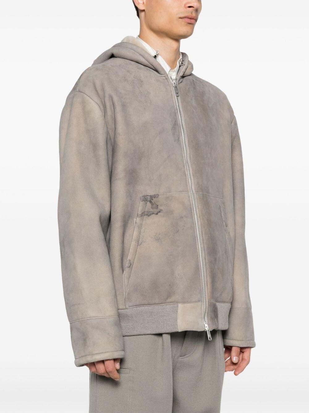 Prada Shearling Hooded Jacket Only for today
