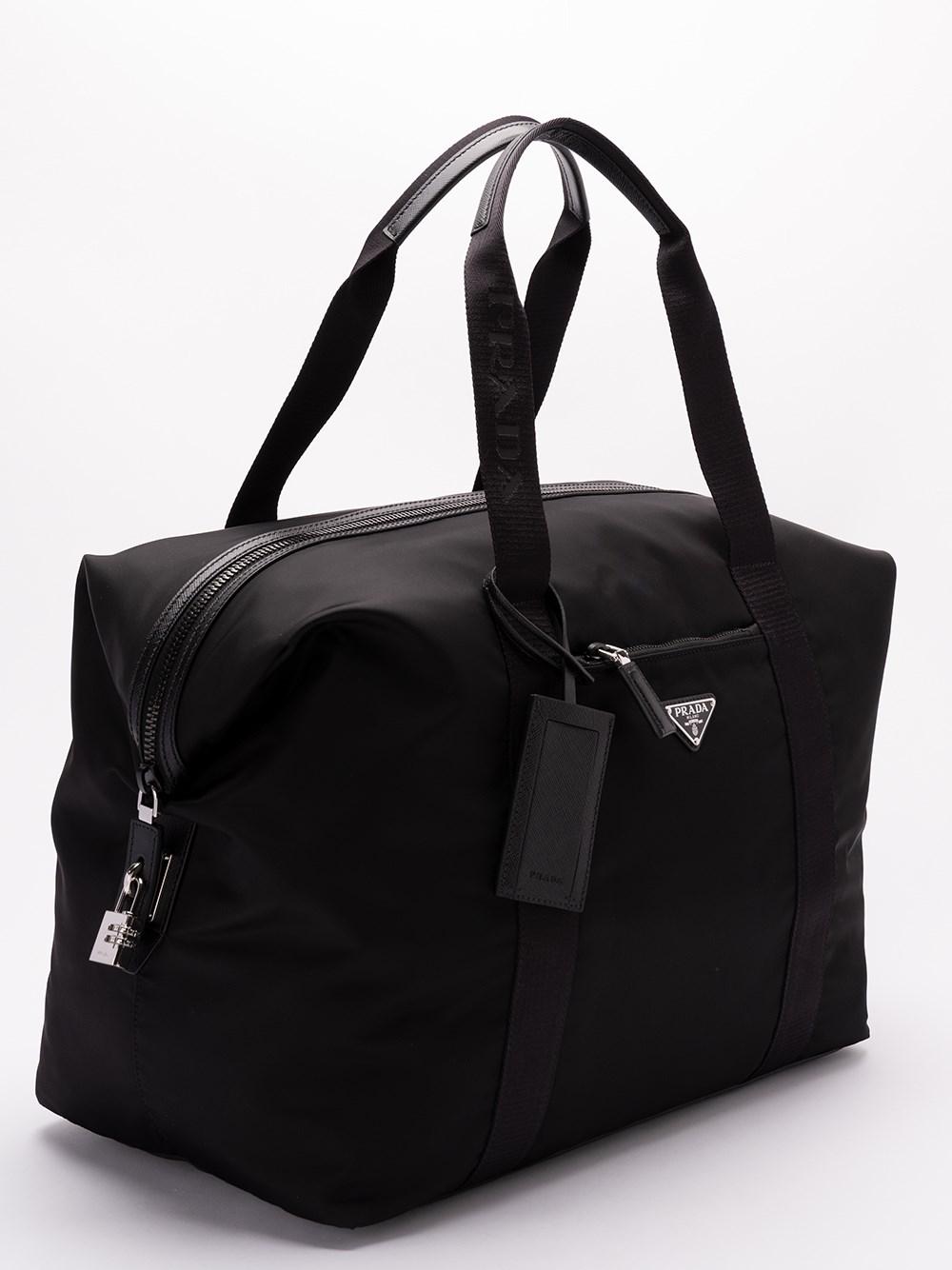 Prada `Re-Nylon` And Saffiano Leather Duffle Bag Limitato a 3 giorni