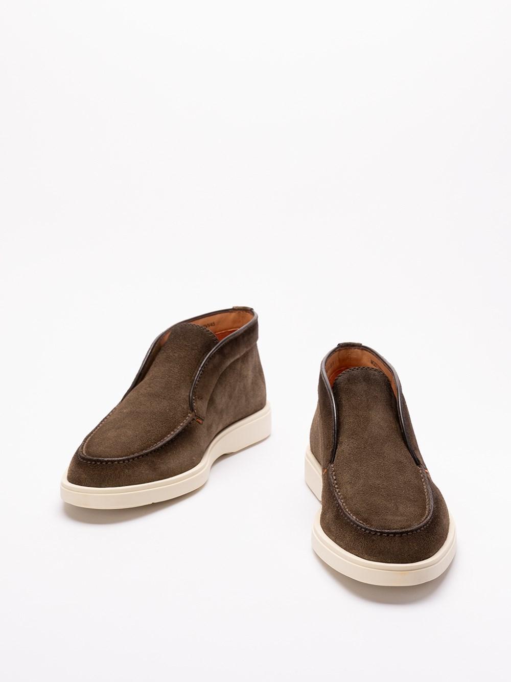 Santoni `Digits` Slip-On Loafers In vendita