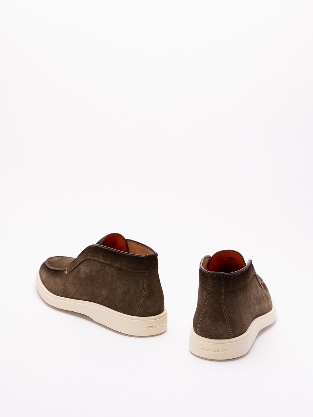 Santoni `Digits` Slip-On Loafers In vendita