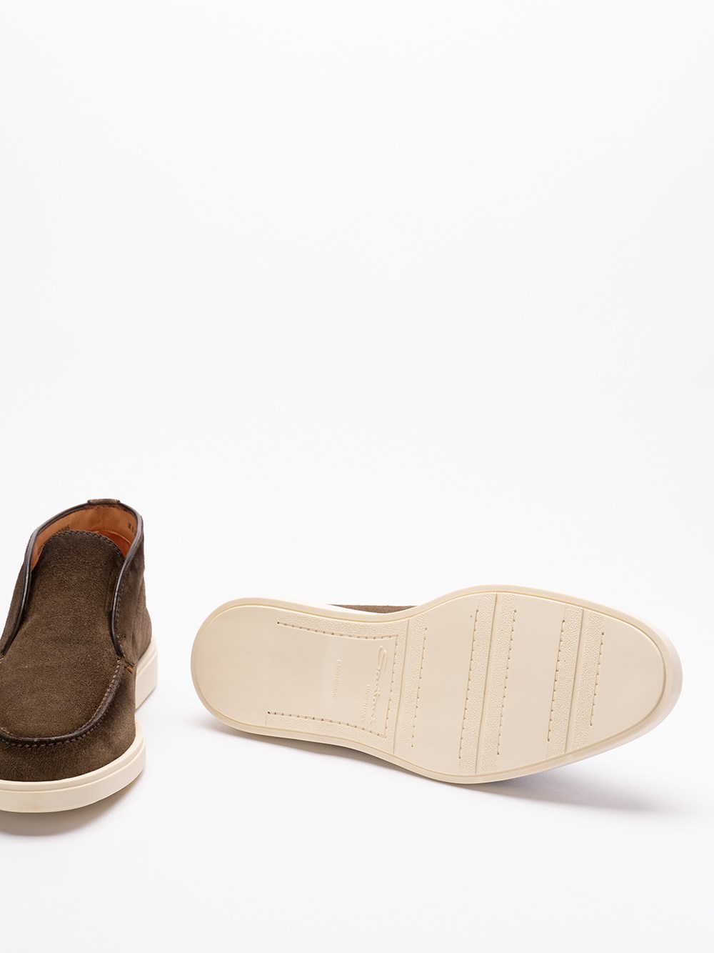 Santoni `Digits` Slip-On Loafers In vendita