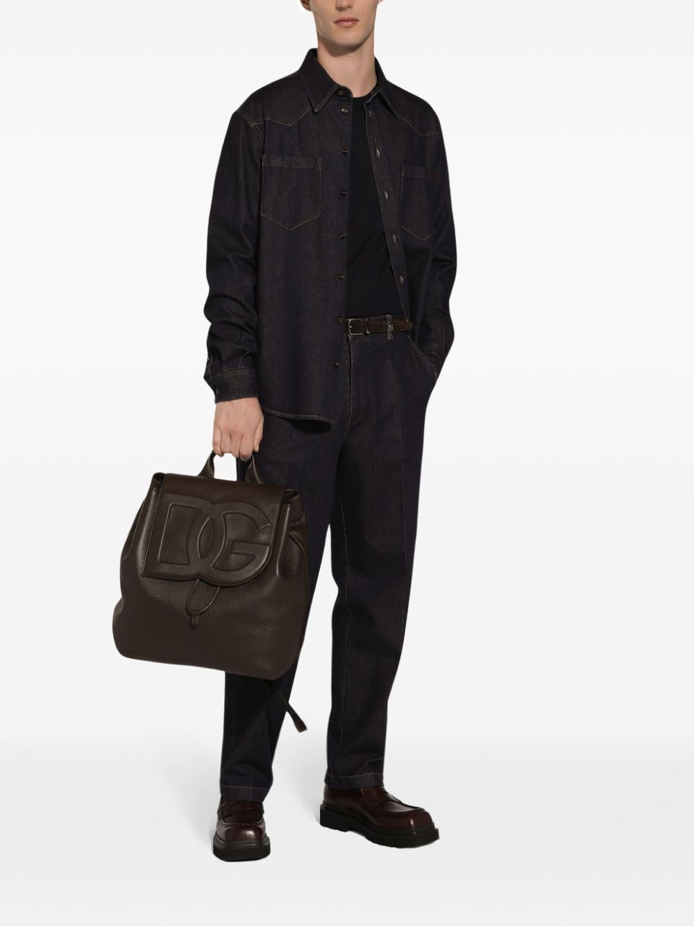 Dolce & gabbana Denim Shirt Italia