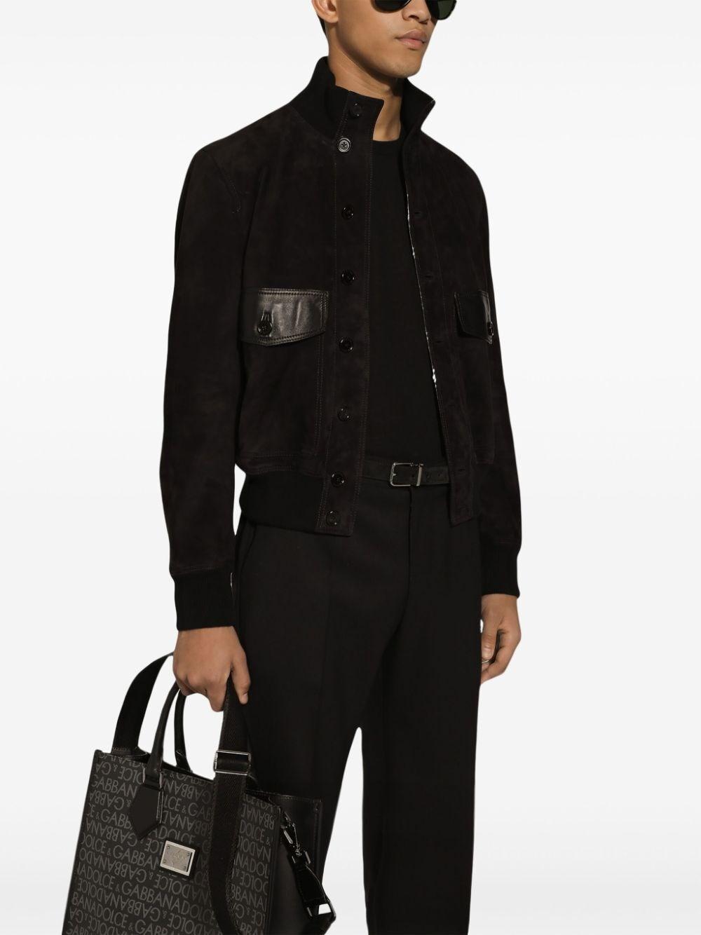 Dolce & gabbana Leather Jacket Nuovo