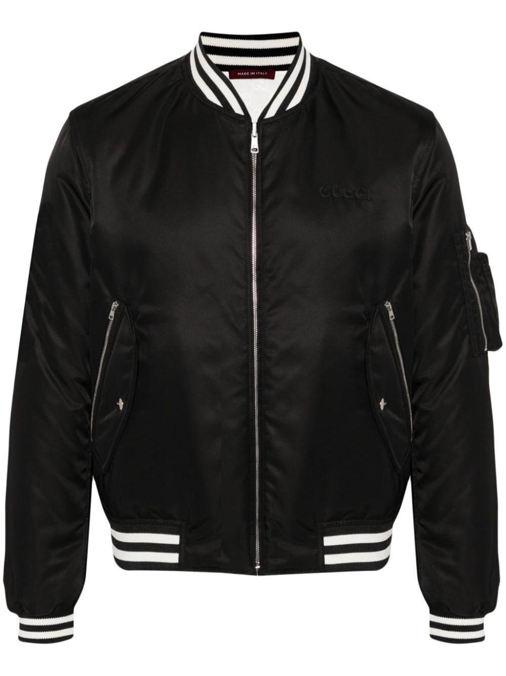 Gucci `GG` Bomber Jacket Moda