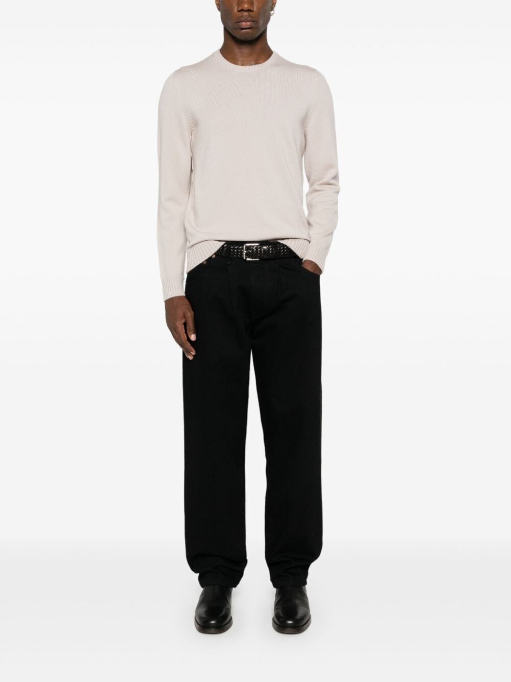 Drumohr Crew-Neck Sweater Black Friday