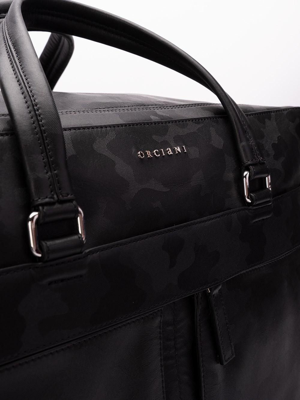 Orciani `Skyline` Duffle Bag With Shoulder Strap Esporta salva