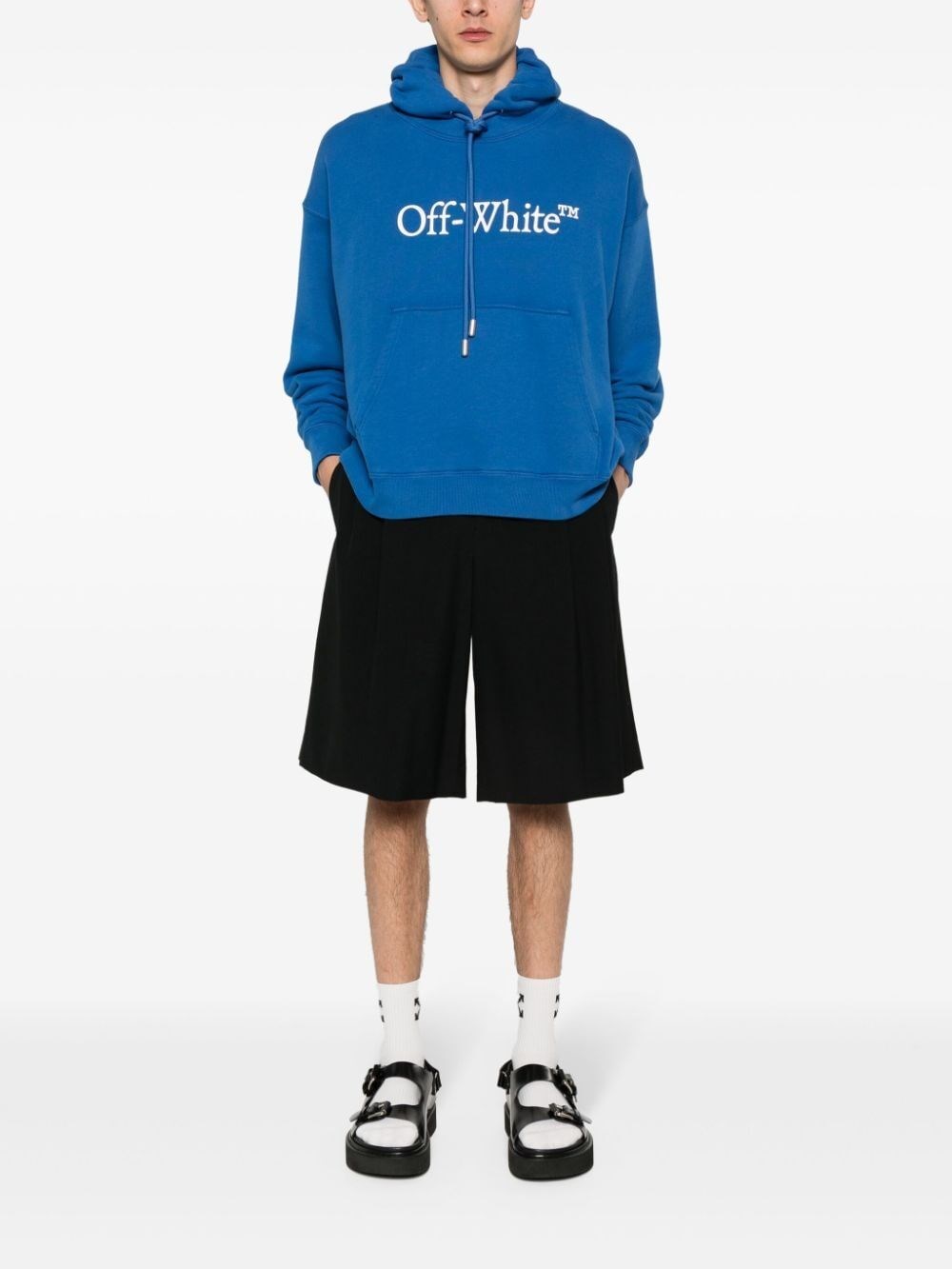Off white `Big Bookish Skate` Hoodie In vendita