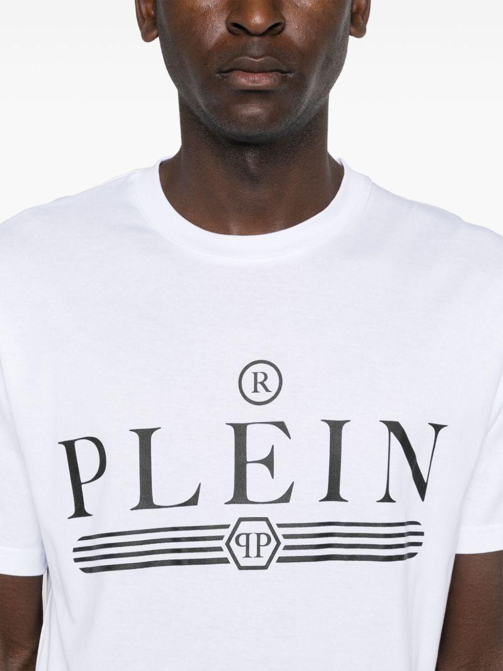 Philipp plein `Tattoo` Round-Neck T-Shirt Sconto