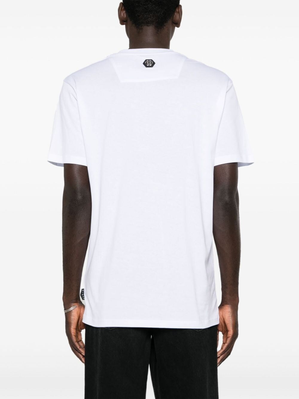 Philipp plein `Tattoo` Round-Neck T-Shirt Sconto