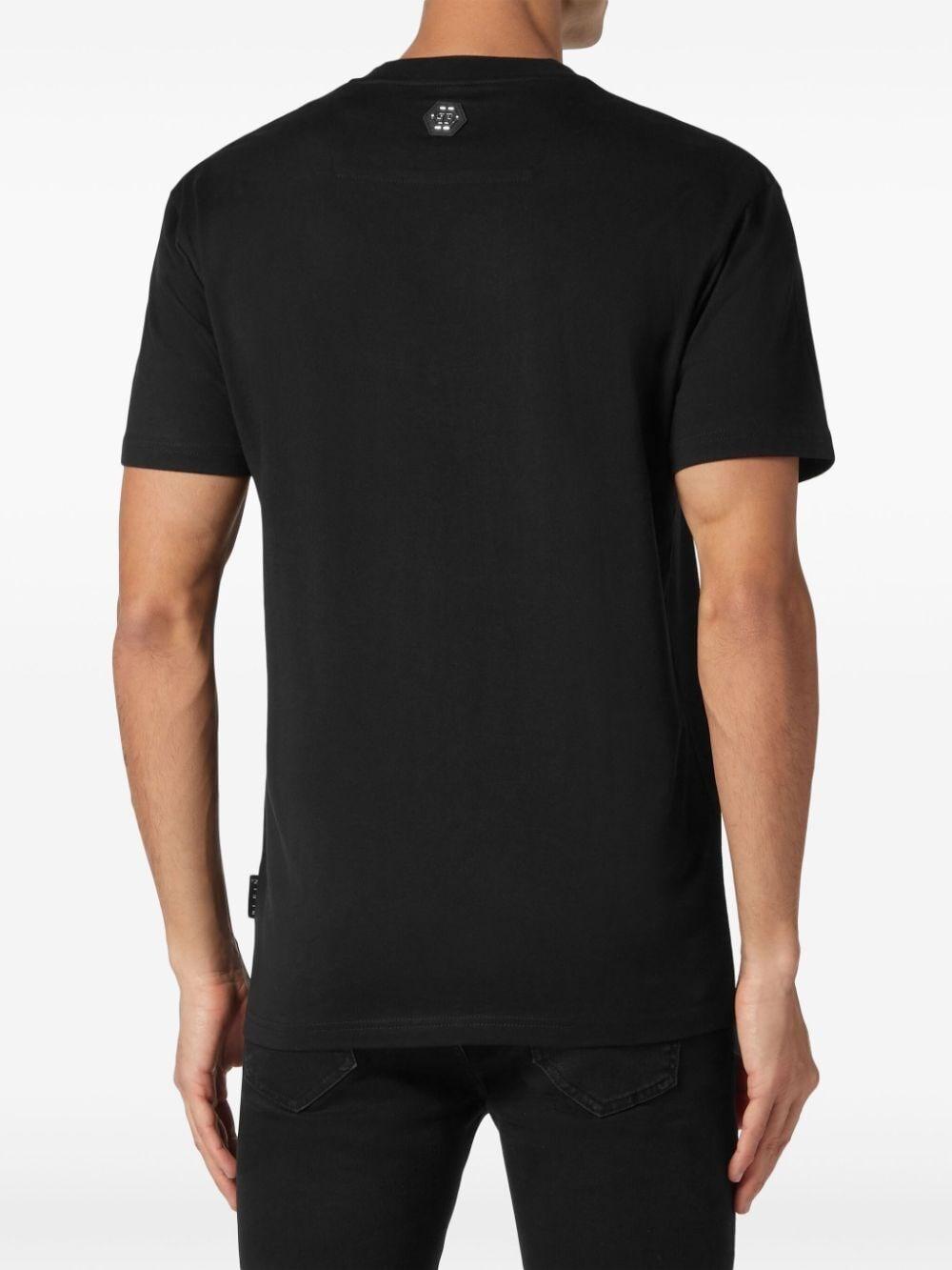 Philipp plein Round-Neck T-Shirt Offerta