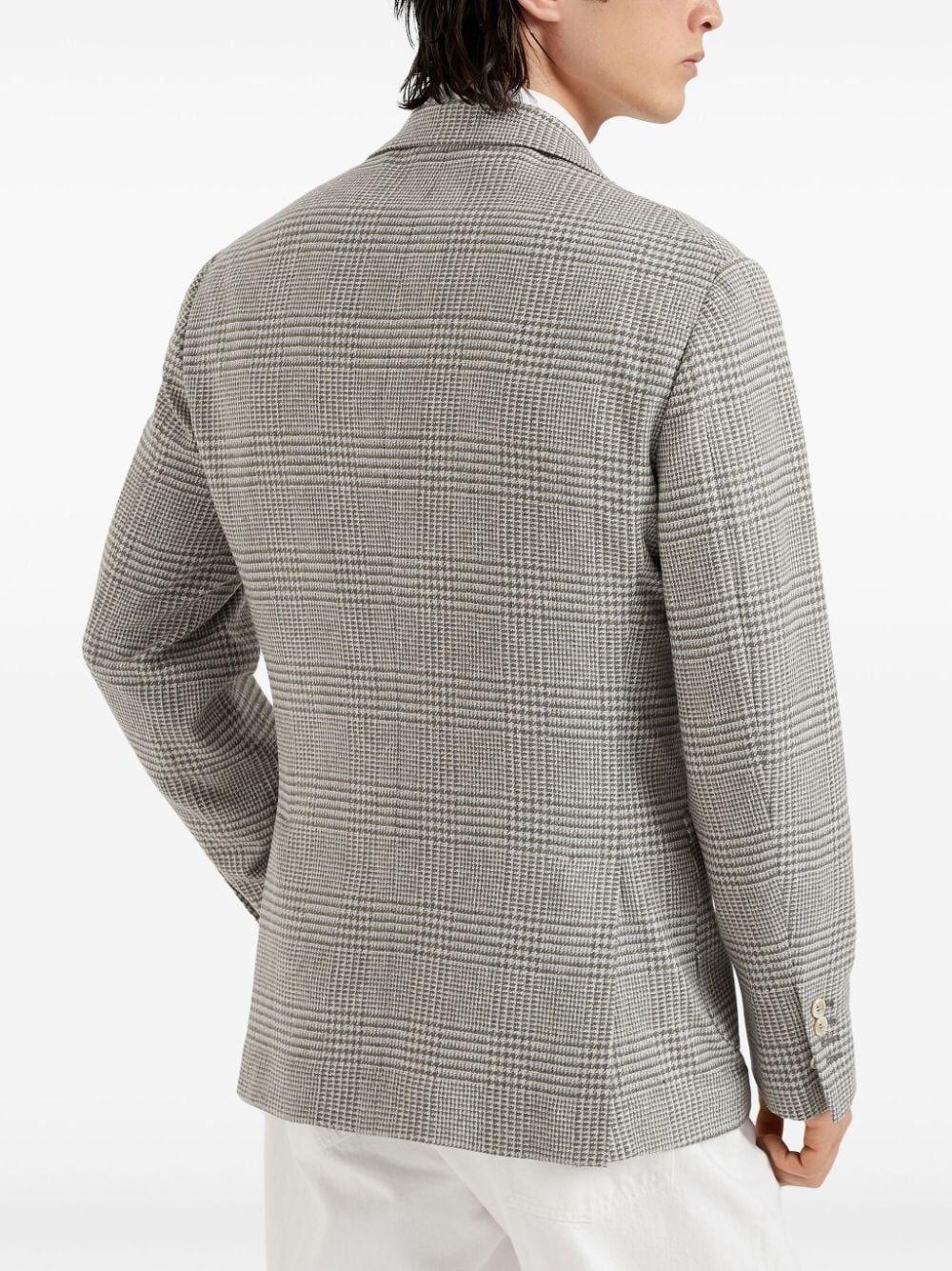 Brunello cucinelli Deconstructed Blazer With Patch Pockets Moda
